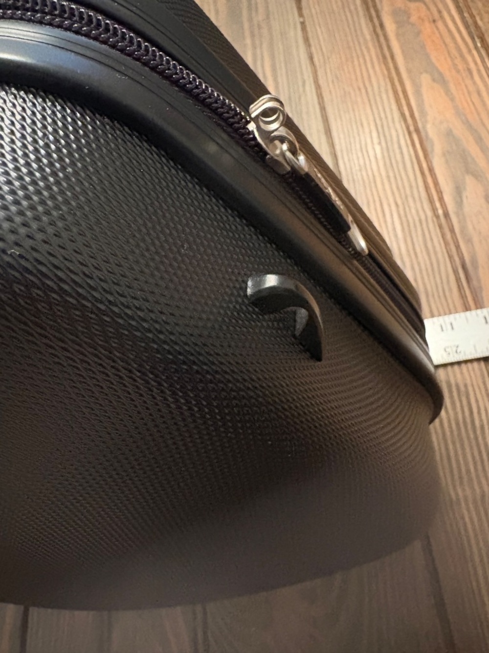 HEYS USA Small Hard-shell Makeup Crossbody Trolley Locking Carry Case Black - Picture 14 of 15